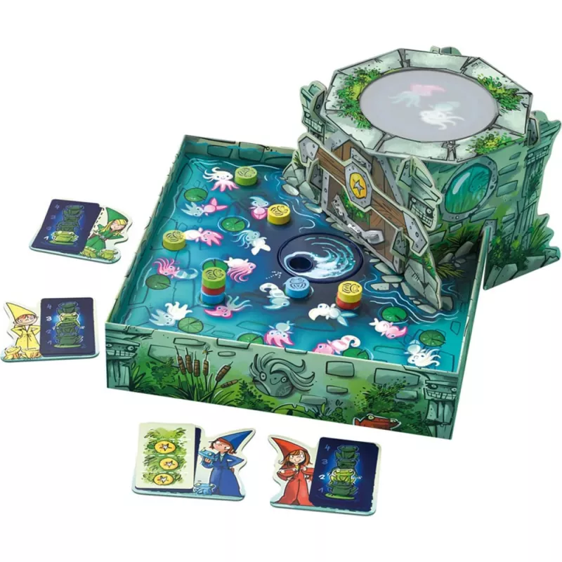 Drei Magier: Der geheimnisvolle Brunnen, Brettspiel