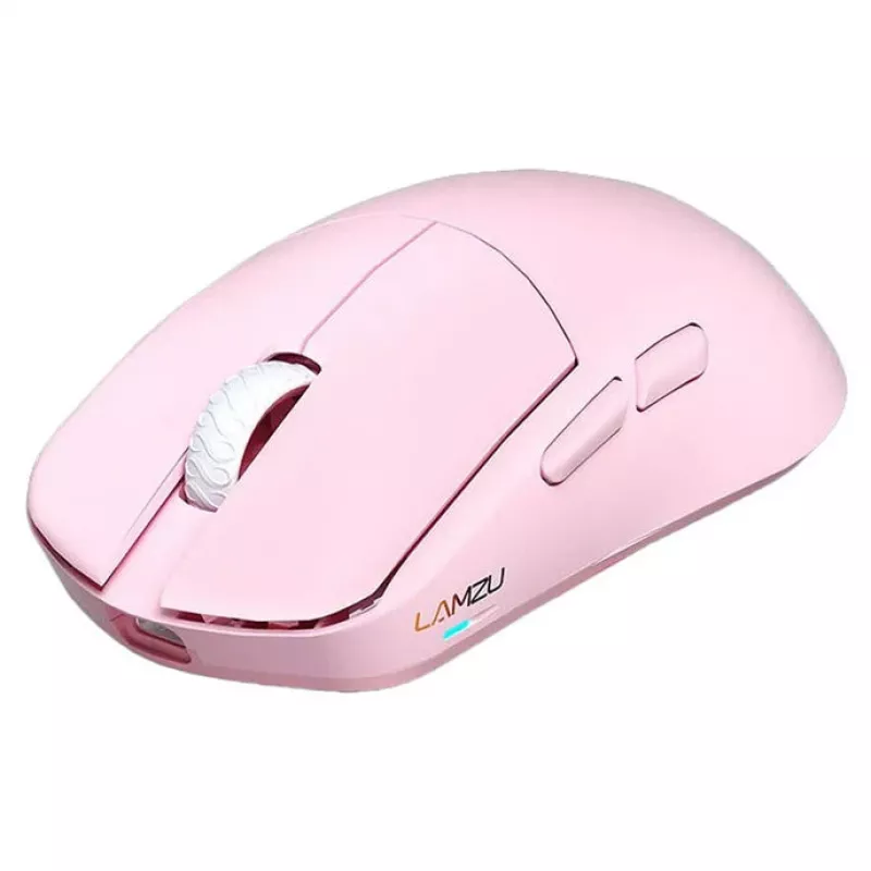 Maus Lamzu MAYA X 8K Wireless Gaming Maus Hellrosa USB