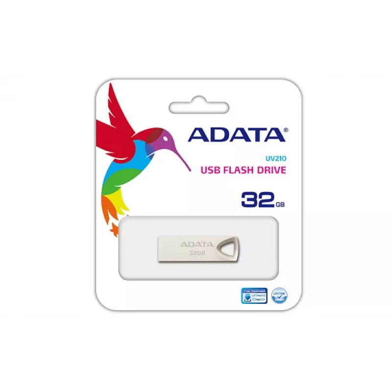 ADATA AUV210-32G-RGD USB-Flash-Laufwerk 32 GB USB Typ-A 2.0 Beige