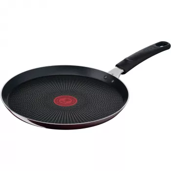 Crepepfanne Tefal Resist Intense D52210 Rund 25 cm Schwarz Rot