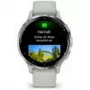 Garmin Venu 3S 3,05 cm (1,2 inch) AMOLED 41 mm Digital 390 x 390 Pixel Touchscreen Grau, Silber Wi-Fi GPS (Satellit)