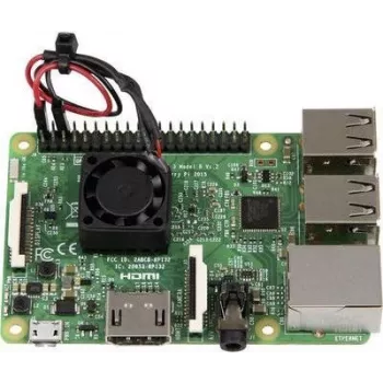 Joy-it Raspberry Pi® Kühlungsset rb-heatsink2 Banana Pi, Cubieboard, pcDuino, Arduino, Raspberry Pi®, Raspberry Pi® 3 B, Rasp (rb-heatsink2)