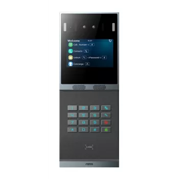 Fanvil i66 Video-Gegensprechanlage 2 MP 10,2 cm 4 Zoll Schwarz Grau