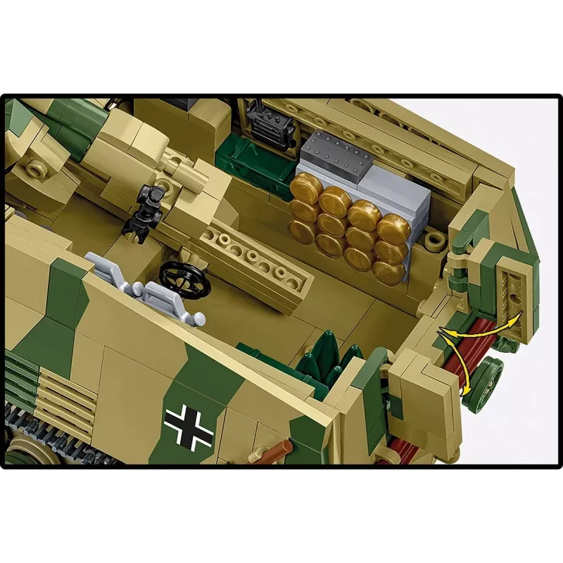 Konstruktionsset Cobi Panzerhaubitze Hummel 1118 Teile Modellbausatz