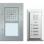 Gegensprechanlage/Außenstation Gira 049543 — Kabelgebunden IP44, Aluminium und Weiß, Aluminium/Thermoplast, AC/DC