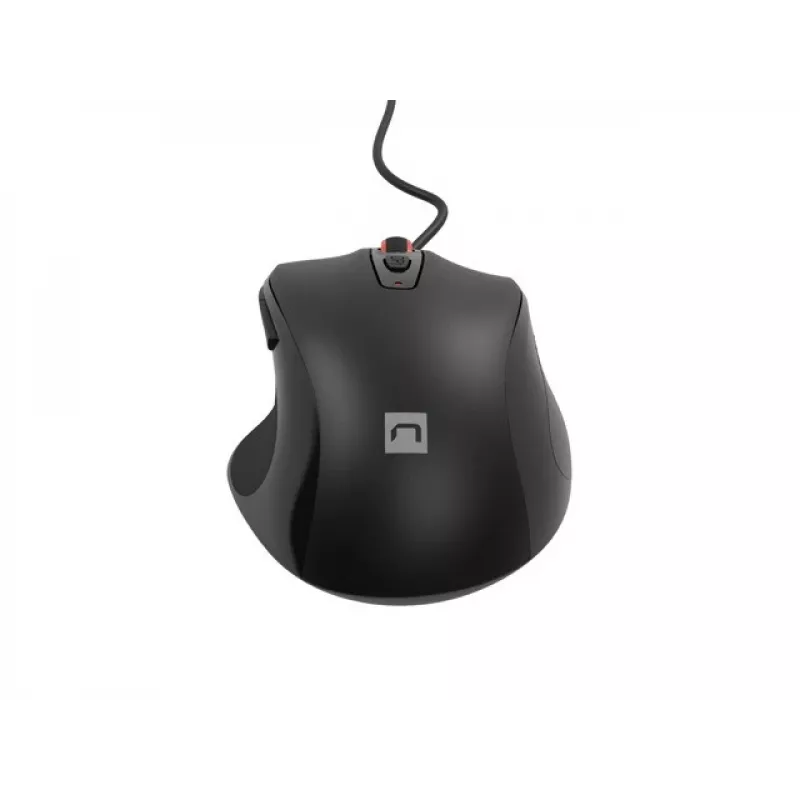 Kabelgebundene optische Maus NATEC NMY-2047 USB Typ-A, 4000 DPI, 6 Tasten, rechtshändig, Hintergrundbeleuchtung