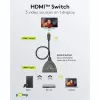 Goobay | HDMI Switch 3 zu 1 (4K @ 30 Hz) | 58487 | Schwarz | HDMI-Buchse | 3 HDMI-Buchse | 0,58 m