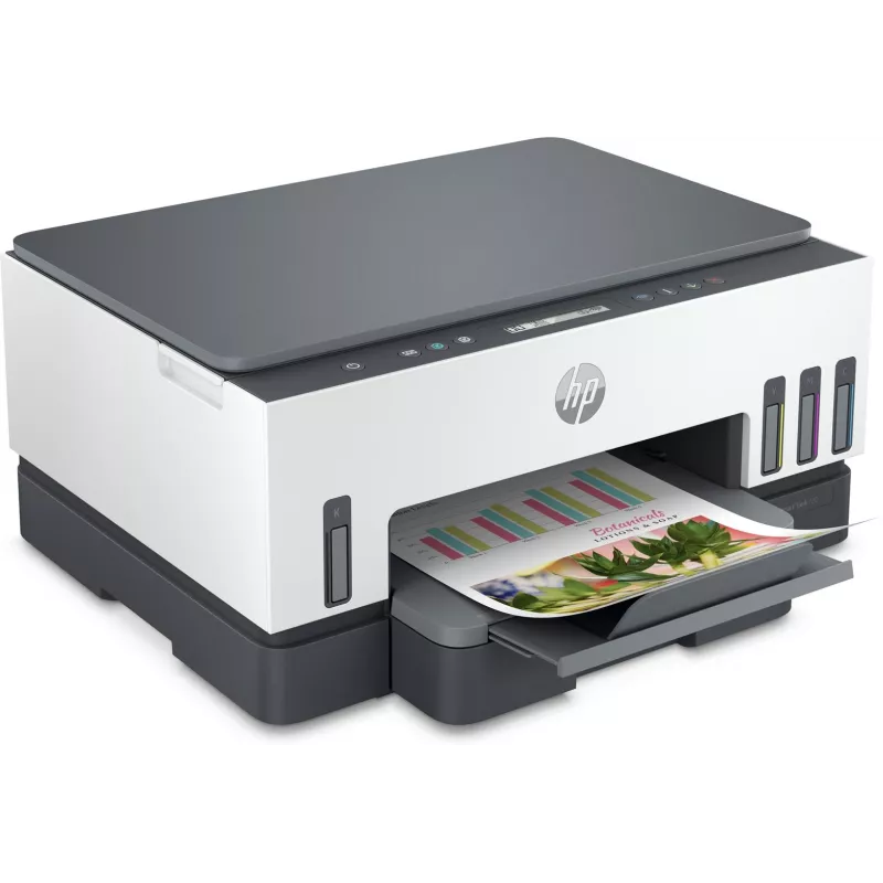 Multifunktionsdrucker HP Smart Tank 720 — Thermotintenstrahl, Farbe, A4, Wi‑Fi, Duplex, 4800x1200 dpi