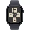 Apple Watch SE GPS + Cellular 44mm Mitternacht Aluminiumgehäuse mit Mitternacht Sportarmband – M/L (MXGM3QF/A)