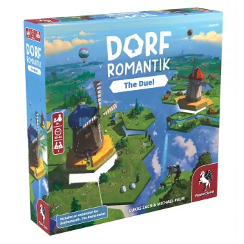 Dorfromantik - Das Duell, Brettspiel englische Sprache