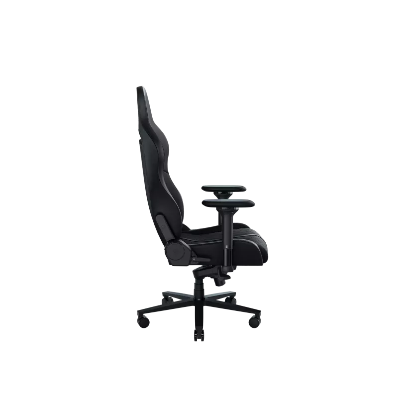 Razer ENKI PC-Gamingstuhl mit gepolstertem Sitz, Schwarz