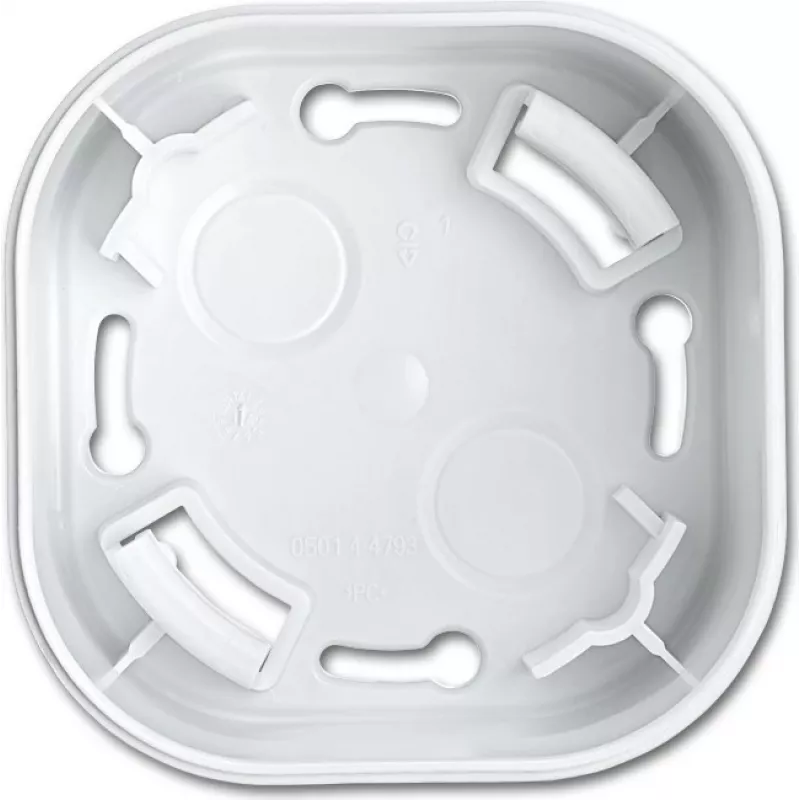 Detektorhalterung/-sockel Busch-Jaeger 2CKA006132A0338, Aufputz, weiß, 80×35×80 mm, IP20