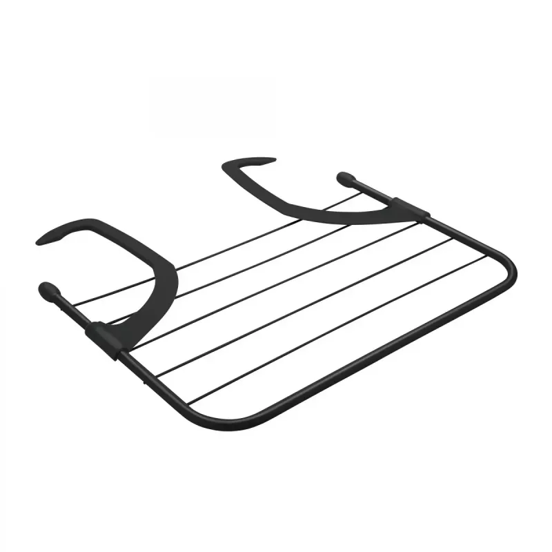 Anbaugestell JATA HTEN2403 Schwarz Polypropylen Edelstahl