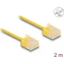 Netzwerkkabel DeLOCK RJ45 Cat.6 UTP 2 m Gelb