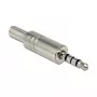 Kabelstecker DeLOCK 65546 3,5 mm Silber