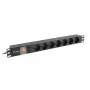 Power Distribution Unit Lanberg PDU-07F-0200-BK