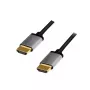 HDMI-Kabel 4K/60Hz, ALU, schwarz, 5m