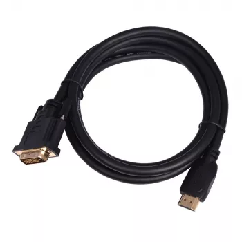 TB HDMI-DVI-Kabel 1,8 m gold-ummantelt, DVI 24+1