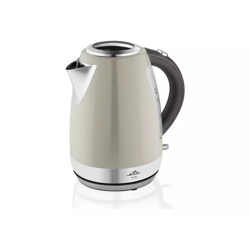 ETA | Wasserkocher | ELA ETA859890070 | Standard | 2100 W | 1,7 L | Edelstahl | 360° drehbare Basis | Creme