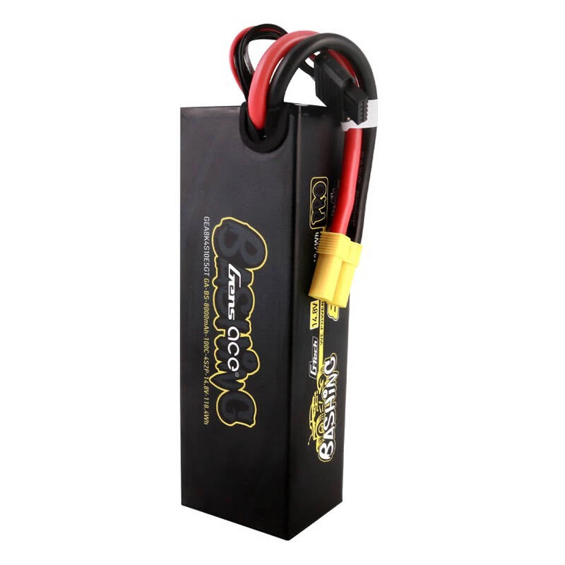 Gens ace 8000mAh 14.8V 100C 4S2P Lipo Akku Pack
