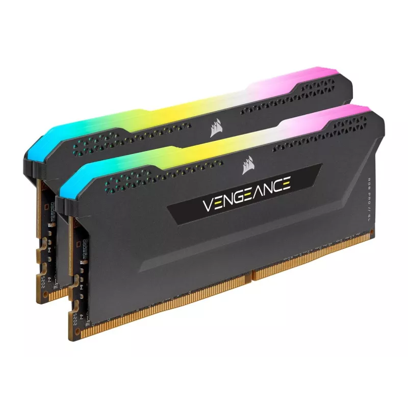 DDR4 Vengeance RGB PRO SL 16GB/3200 (2*8GB) schwarz C16