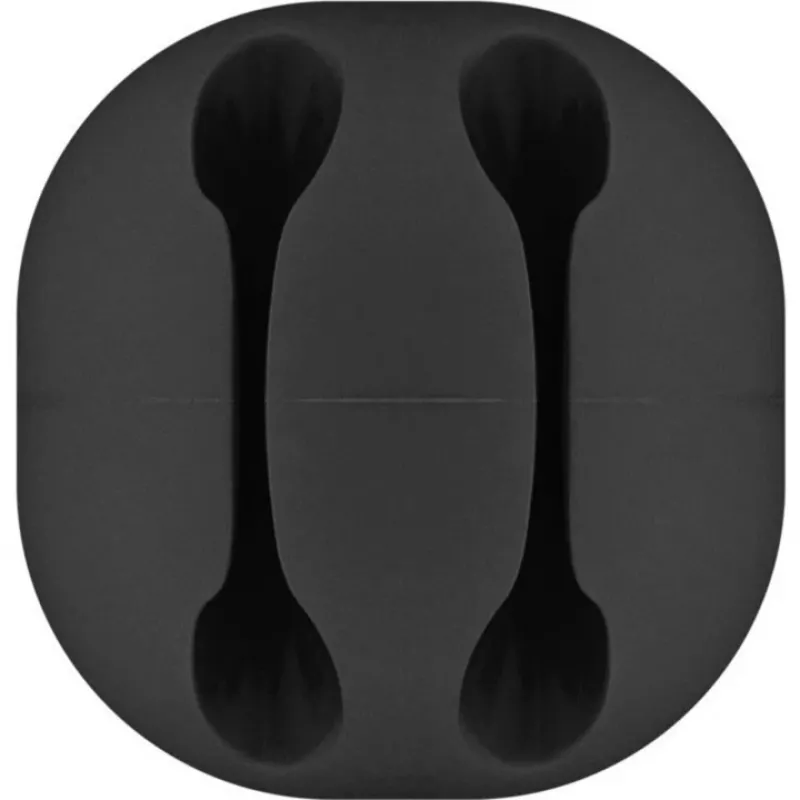 Kabelclip Goobay 70683 Schreibtisch Wand Schwarz 5 Stück