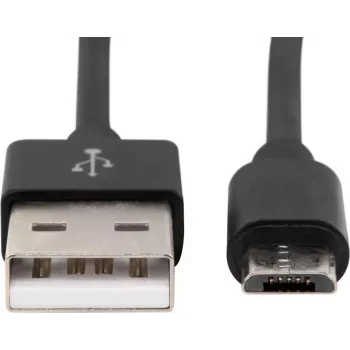 Ansmann 1700-0076 1,2 m USB A Micro-USB Schwarz Handykabel (1700-0076)