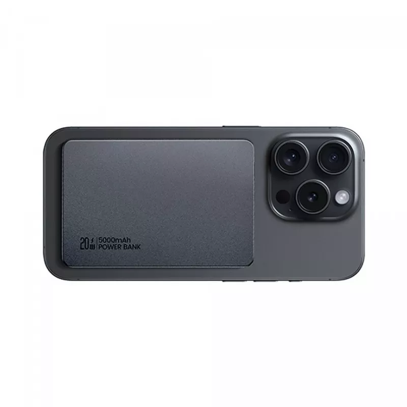 PowerBank 5000mAh 20W Induction MagSafe titan