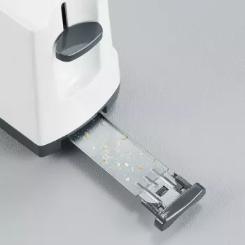 Severin AT 2232 Toaster 2 Scheiben 800 W Grau, Weiß