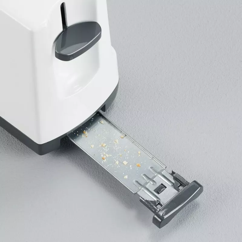 Severin AT 2232 Toaster 2 Scheiben 800 W Grau, Weiß