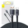 Baseus Crystal Shine Kabel USB auf USB-C, 100W, 2m (schwarz)