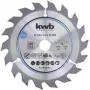 Kreissägeblatt KWB 581857 13 cm für Hartholz Kunststoff Sperrholz Weichholz