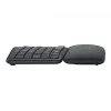 Logitech ERGO K860 - Tastatur - Kabellos - 2,4 GHz, Bluetooth 5.0 - QWERTY - Spanisch - Graphit