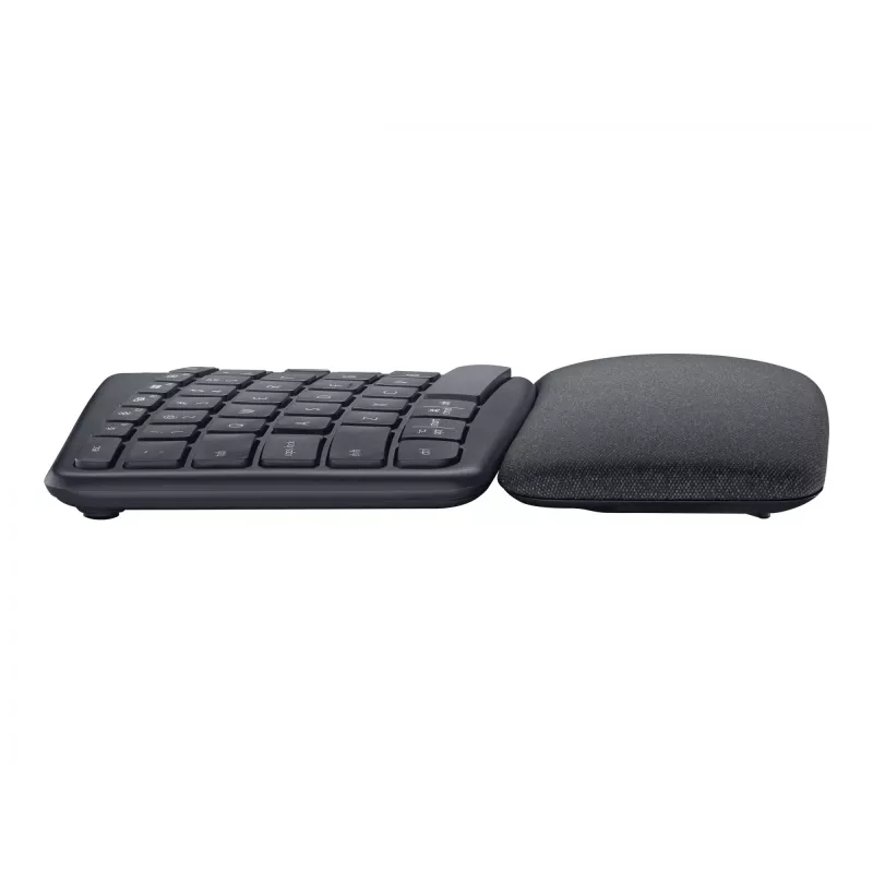 Logitech ERGO K860 - Tastatur - Kabellos - 2,4 GHz, Bluetooth 5.0 - QWERTY - Spanisch - Graphit