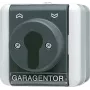 JUNG 806.18 W - Schlüsselschalter - 2P - Kabelgebunden - Schwarz - Weiß - IP44 - 250 V