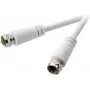 SpeaKa Professional SP-7869980 Koaxialkabel 10 m F Weiß (SP-7869980)