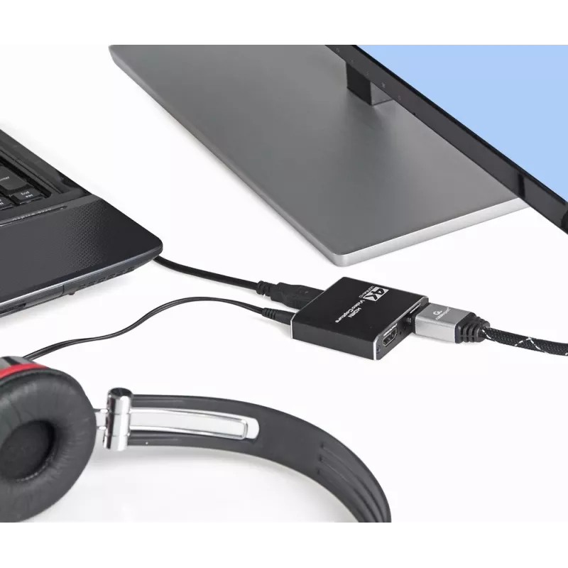 Gembird UHG-4K2-01 USB-Grafikadapter Schwarz