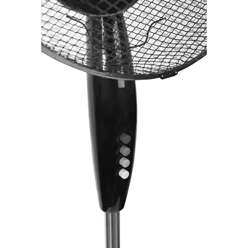 Mesko | Ventilator | MS 7311 | Standventilator | Schwarz | Durchmesser 40 cm | Anzahl Geschwindigkeiten 3 | Oszillation | 45 W