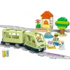 Spielzeug-Zugset LEGO DUPLO Interaktive Abenteuer-Eisenbahn 10427, 57 Teile, 2 Minifiguren, für Kinder ab 2 Jahren