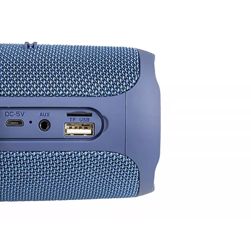 Tragbarer Lautsprecher MANTA SPK130GO BT — Bluetooth 5.0, TWS, FM, 10W RMS, wiederaufladbar (schwarz, 8×8×19 cm)