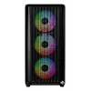 Montech X5M (B) Micro Tower PC-Gehäuse – Micro-ATX/Mini-ITX, 3x120mm vorne, 1x120mm hinten, unterstützt ATX-Netzteile, 2x3,5 Zoll + 4x2,5 Zoll, Schwarz
