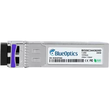 Netzwerk-Transceivermodul BlueOptics 1442040G1-BO — Glasfaser-cSFP, 1250 Mbit/s, Silber