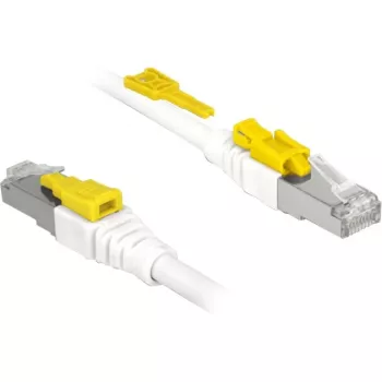 Netzwerkkabel DeLOCK 85330 RJ-45 Cat6a 0,5 m Weiß