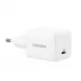 UGREEN Ladegerät Nexode N Series X513 30W GaN USB-C Einzelport-Schnellladegerät, 100–240V, weiß
