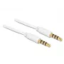 Audiokabel 3,5 mm DeLOCK 83441 2 m Weiß