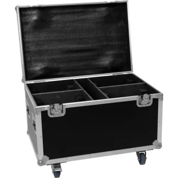Flightcase Roadinger für 4x TMH-X4 (Modell 31001061) — schützende Transportbox für vier Einheiten