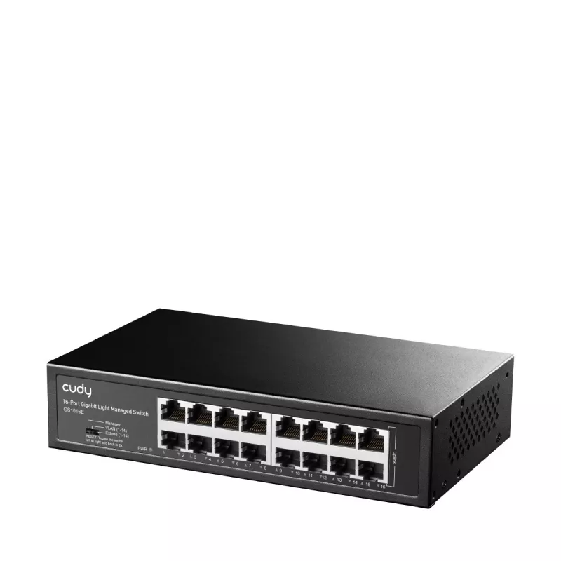 Switch Cudy GS1016E 16-Port Gigabit Ethernet unmanaged switch, 16× 10/100/1000 Mbit/s