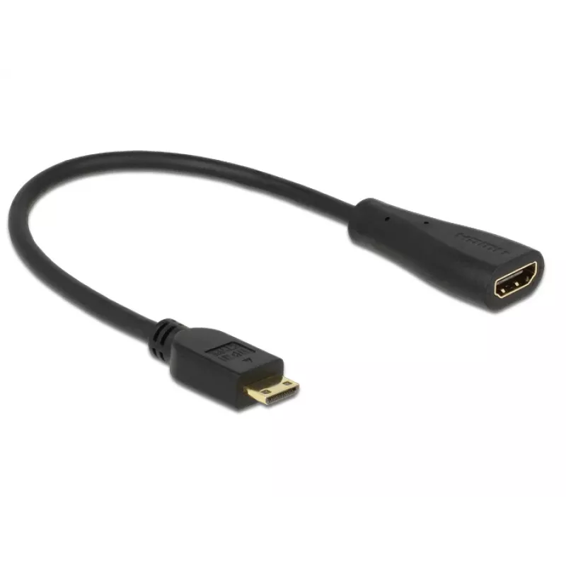 HDMI-Kabel DeLOCK 0,23 m Mini-HDMI/HDMI