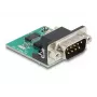 DeLOCK 90781 Serieller Konverter Repeater Isolator USB 2.0 RS-232 Schwarz Grün