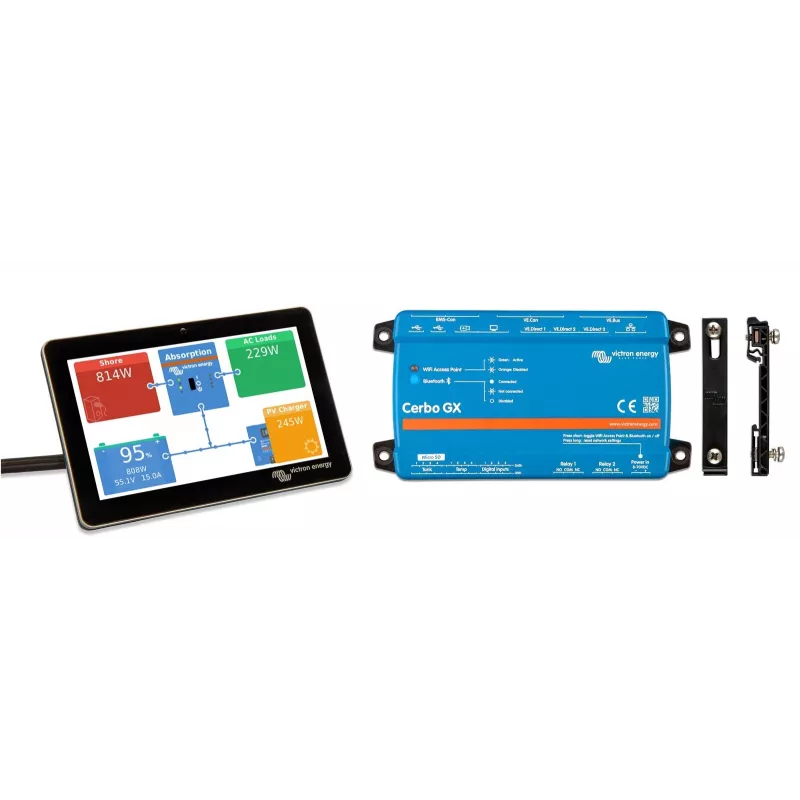 5-Zoll GX Touch 50 Display von Victron Energy — Touchscreen-Monitor mit Bluetooth-Konnektivität